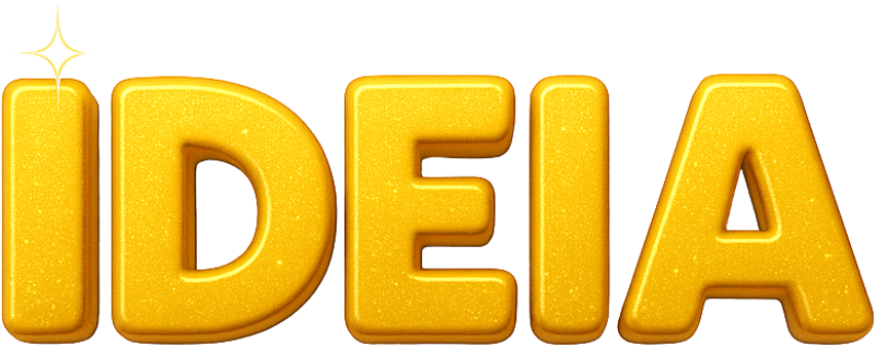 Logotipo da Escola IDEIA, apenas texto