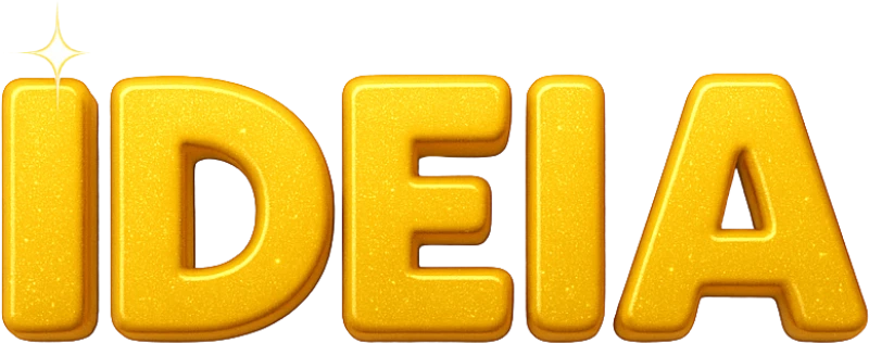 Logotipo da Escola IDEIA, apenas texto